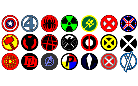 Marvel Clip Art Pictures. Vector Marvel logos, Vectors