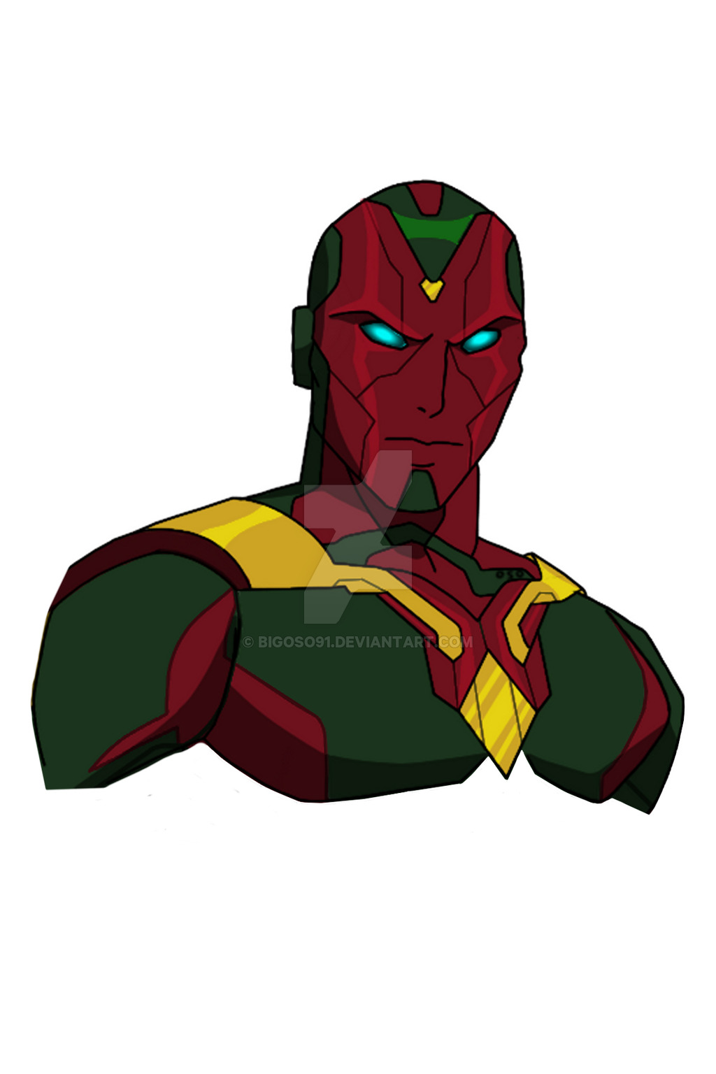. ClipartLook.com animated Vision avengers age of ultron Hb by bigoso91