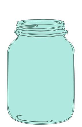 mason jar clipart for catching bee-havior board (from a teacher website, but