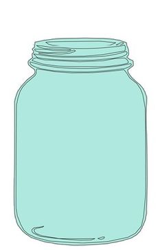 mason jar clipart for catching .