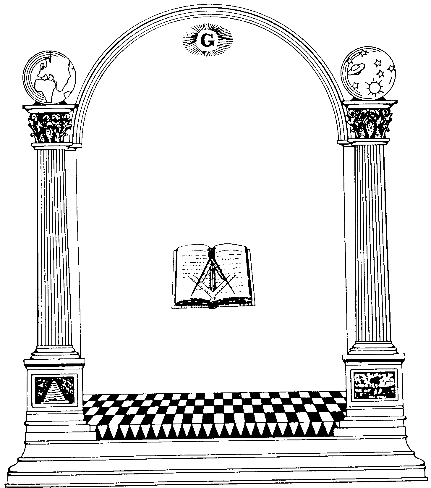Masonic Clipart and Graphics: Blue Lodge