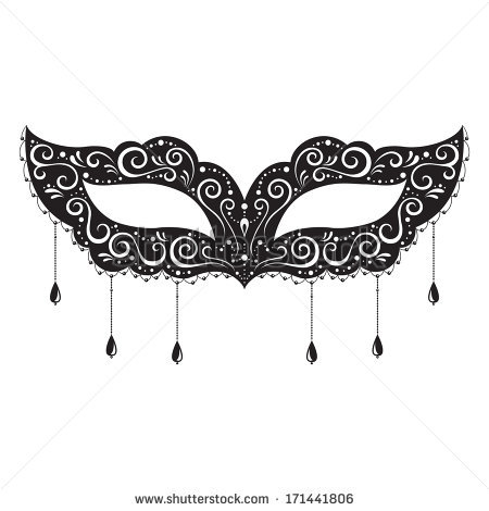 stock vector : Masks for a ma