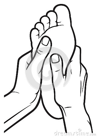 Massage Therapy Hands Clipart #1