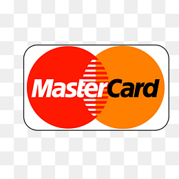 Mastercard. Logo on blue back