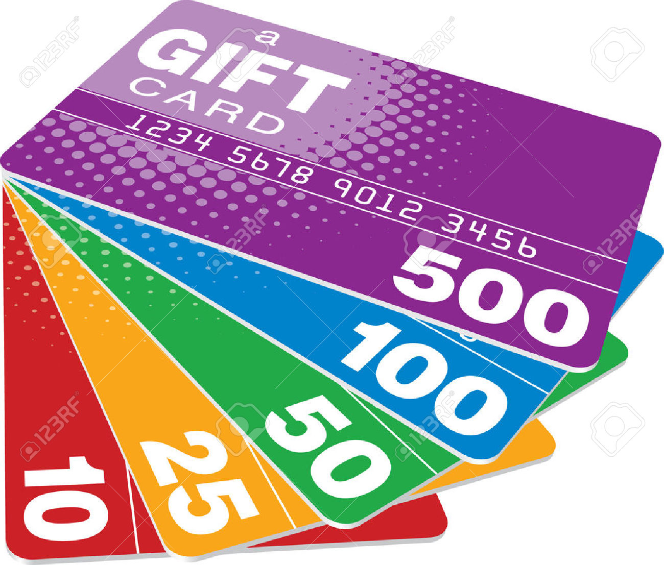 MasterCard Gift Card Clip Art Free