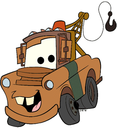 Mater From Cars Clip Art - Disney Cars Clip Art