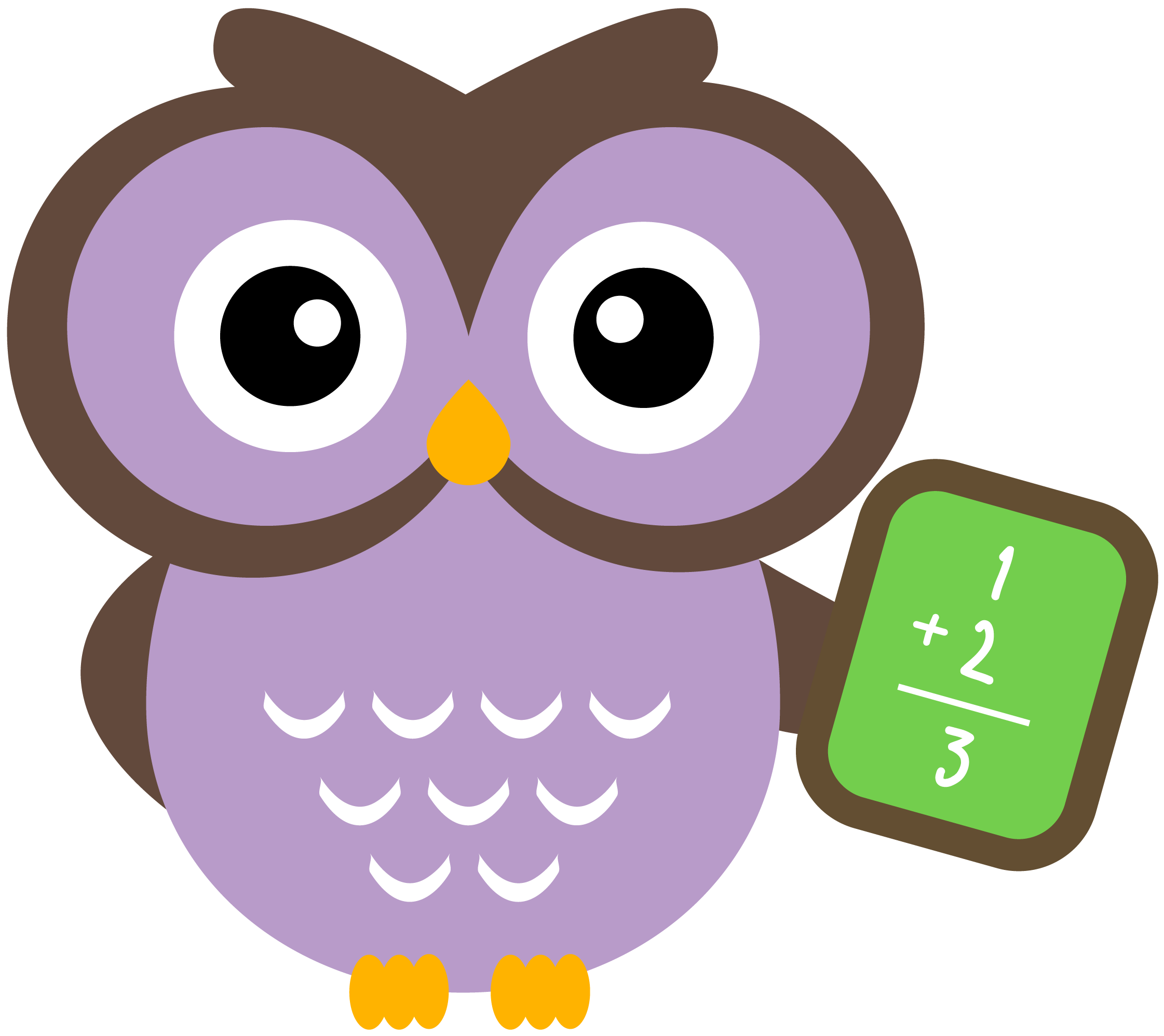 Owl math clip art free clipart images