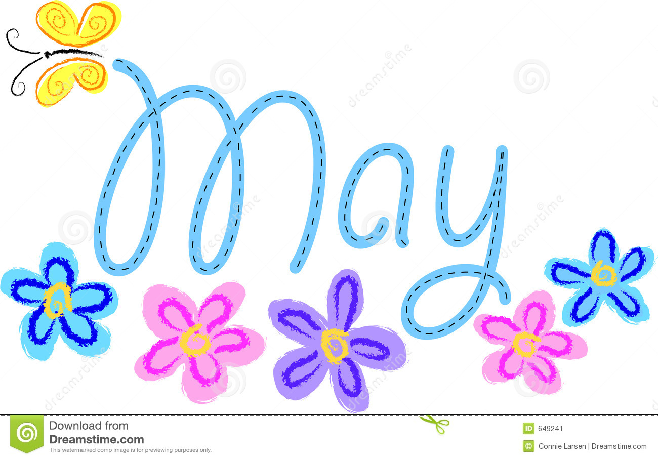 May Clip Art For Calendars |  - May Clipart