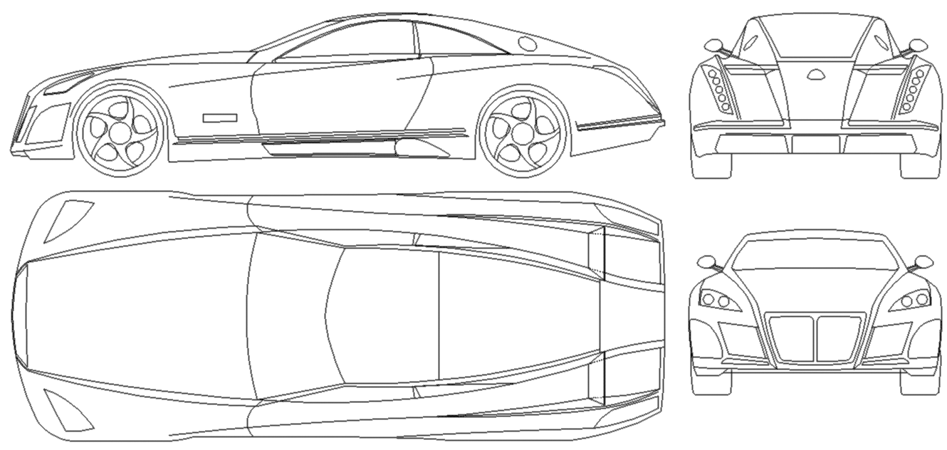 Maybach Exelero Coupe concept