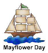Mayflower Day Clip Art