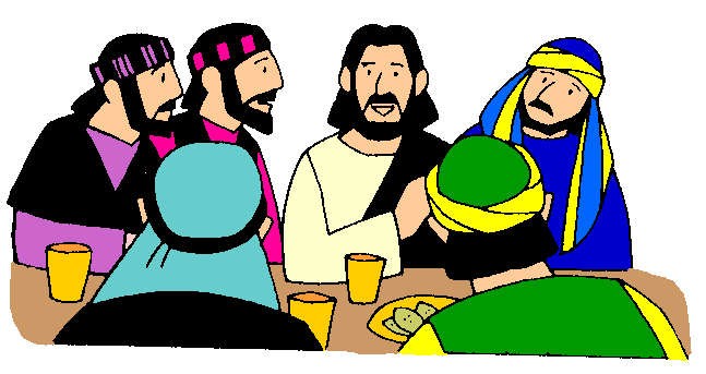 Meal The Lord S Supper . - Last Supper Clip Art