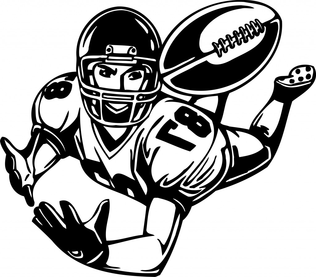 Sports player clipart -