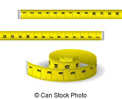 of a tailor measuring tape .