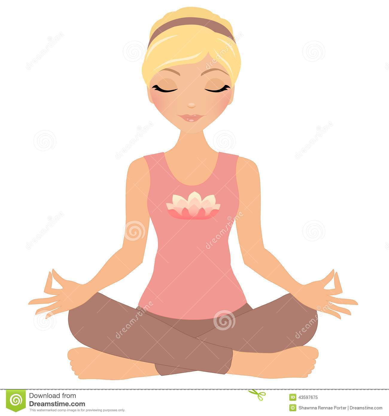 Chakra And Meditation; Female