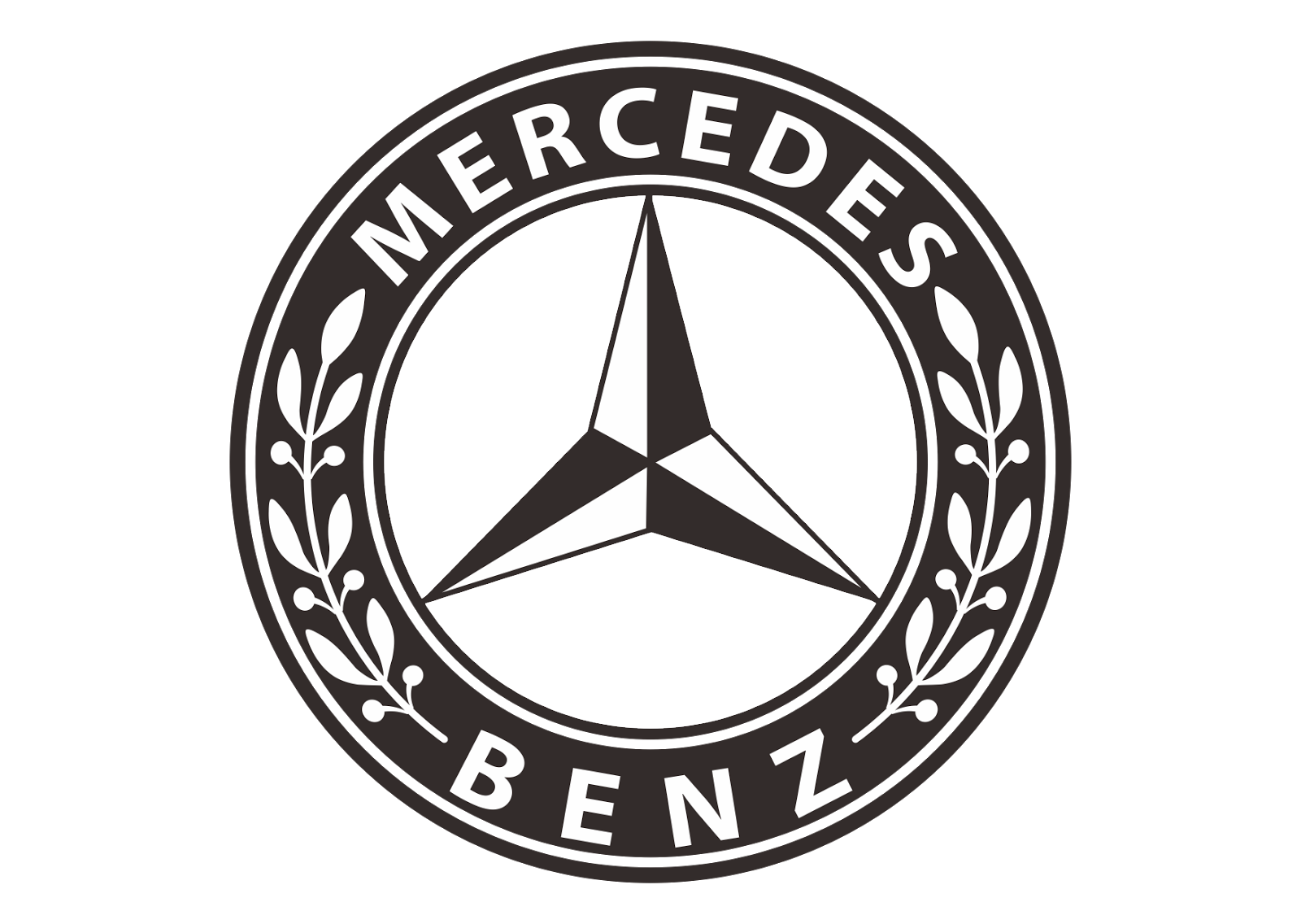 Mercedes Benz Logo Clipart #1