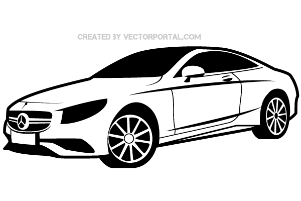 Mercedes Benz Vector Image