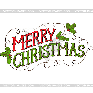 Merry Christmas Clip Art - Merry Christmas Clipart Free