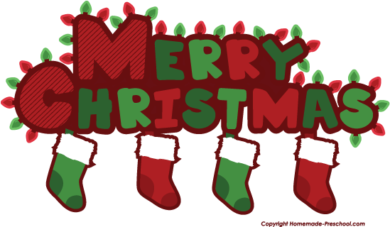Merry Christmas Clip Art - Merry Christmas Clipart Images