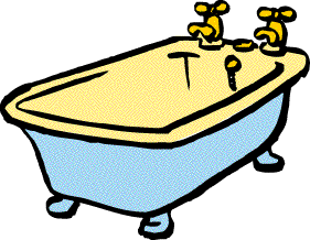 Bathtub cliparts
