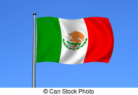mexican flag Clipartby ...