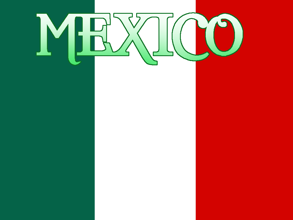 mexico . - Mexican Flag Clip Art