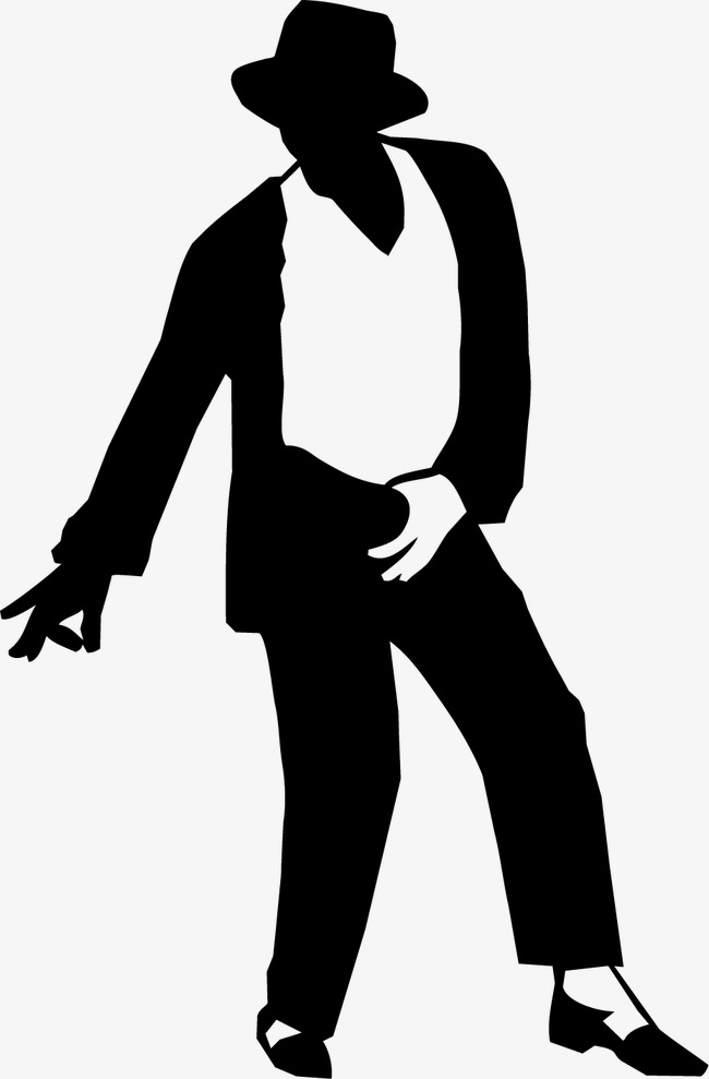 michael jackson dancing silhouette material, Popular Dance, King, Dance PNG  and Vector
