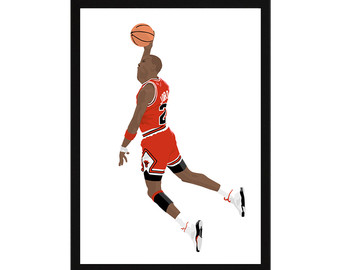Michael Jordan A3 Poster: . - Michael Jordan Clip Art