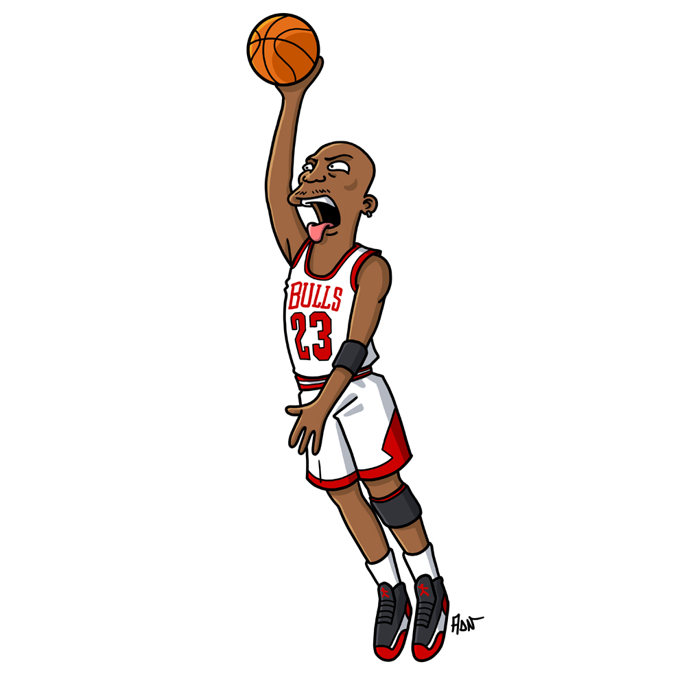 Les légendes vivantes de NBA : Michael Jordan