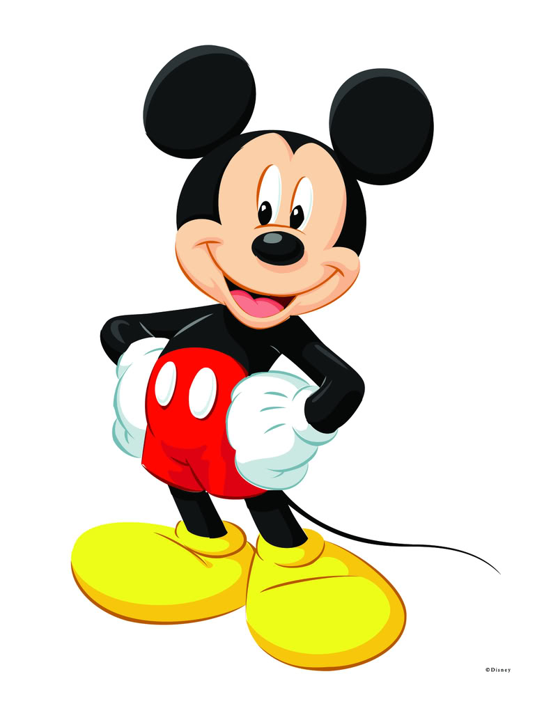 mickey mouse birthday clipart