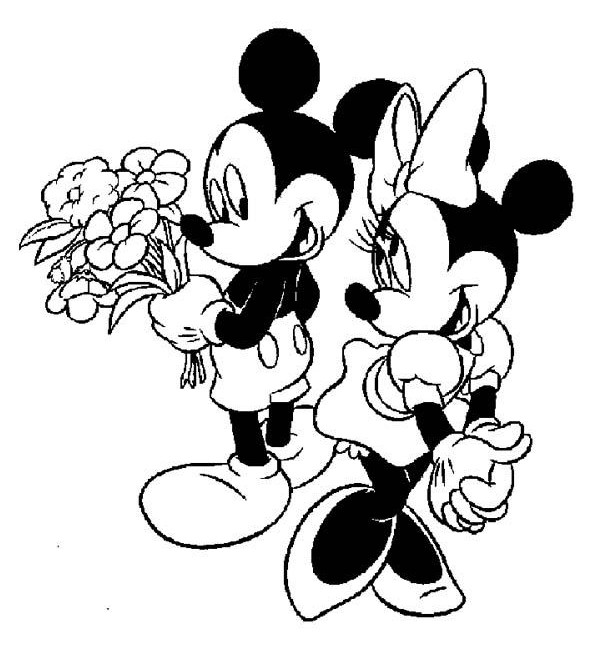 mickey mouse clipart black an - Mickey Mouse Clipart Black And White