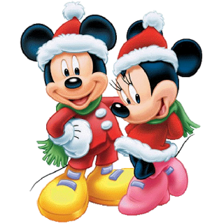 Mickey Mouse And Friends Xmas - Disney Christmas Clip Art
