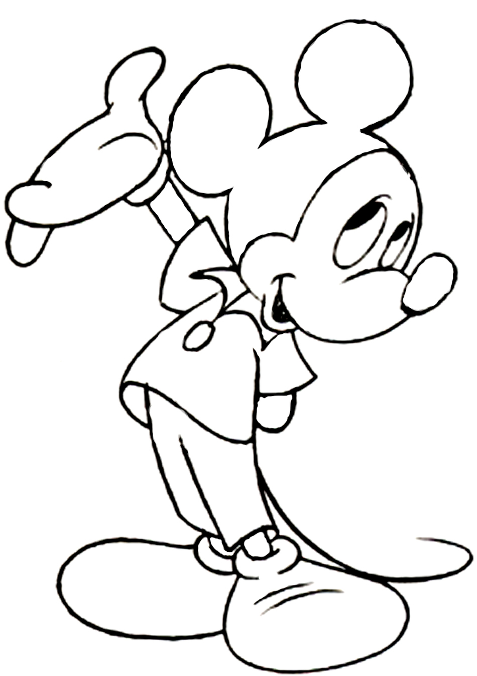 Mickey mouse clip art free .