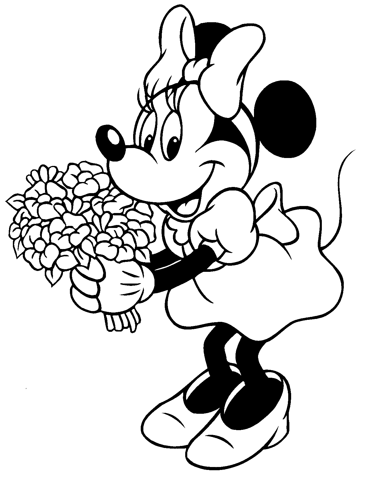 Mickey mouse black and white  - Mickey Mouse Clipart Black And White