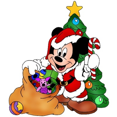 Mickey Mouse Christmas Clipar