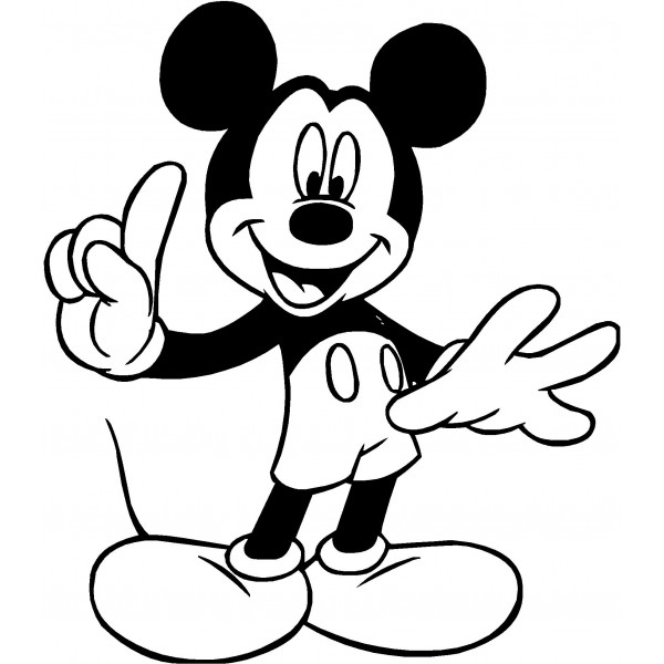 Mickey Mouse Clip Art Decal Clipart Panda Free Clipart Images