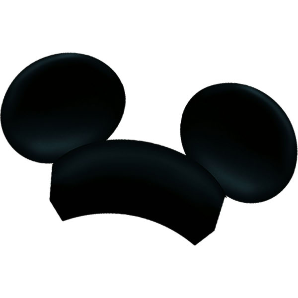 Mickey Mouse Ears - ClipArt . - Mickey Mouse Ears Clip Art