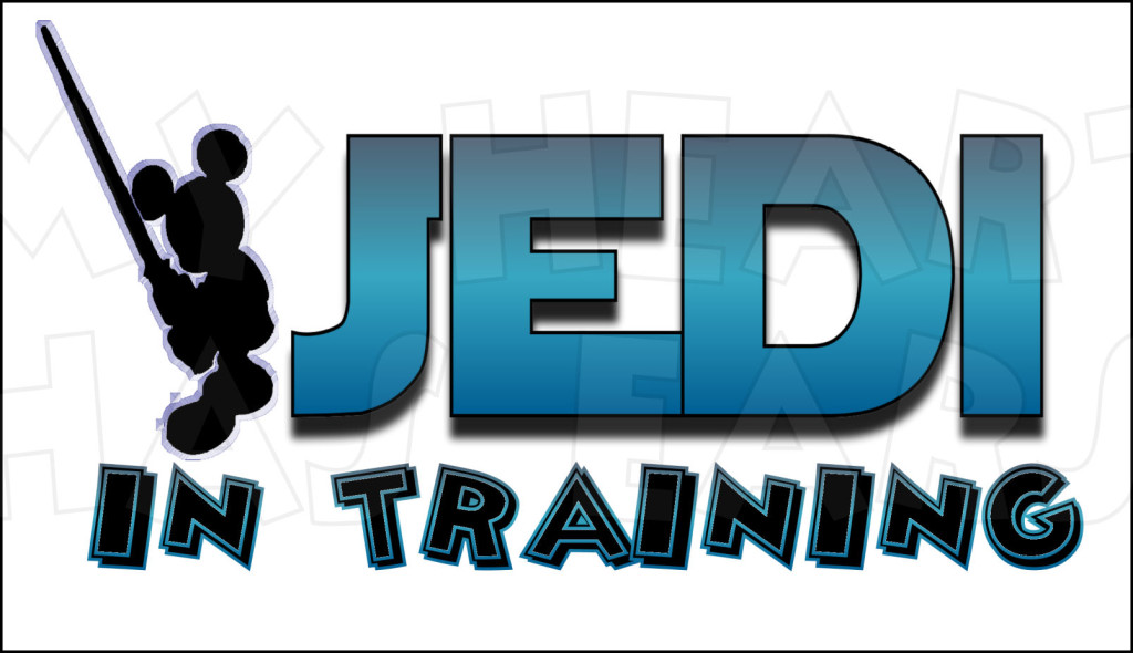 Mickey Mouse Jedi In Training Star Wars Instant Download Digital Clip