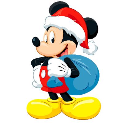 Mickey Mouse Xmas - Christmas Clip Art Images