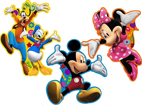 ... Mickey Wall Stickers | Mi - Mickey Mouse Clubhouse Clips