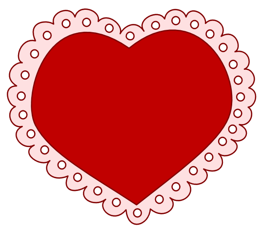 Valentines Heart Clip Art .