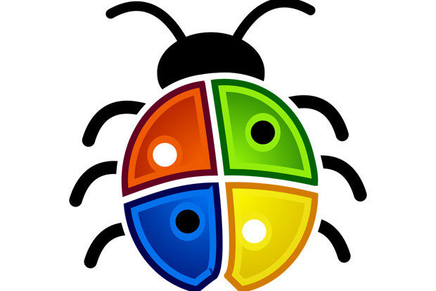 Microsoft Windows patch tuesday bug Open Clipart