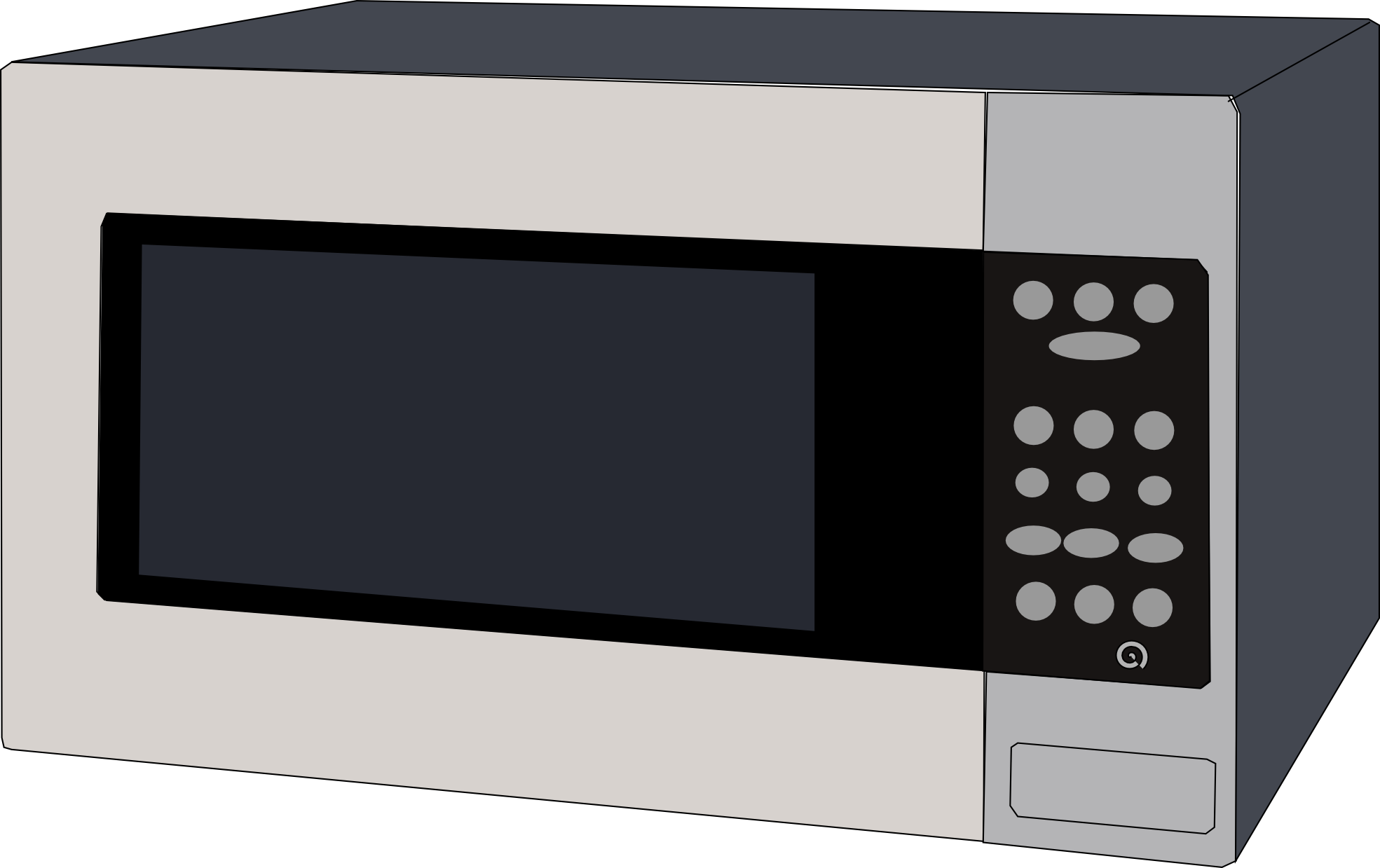 microwave clipart