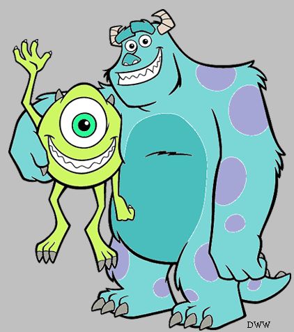Mike Wazowski Monsters Inc Cl - Monsters Inc Clip Art