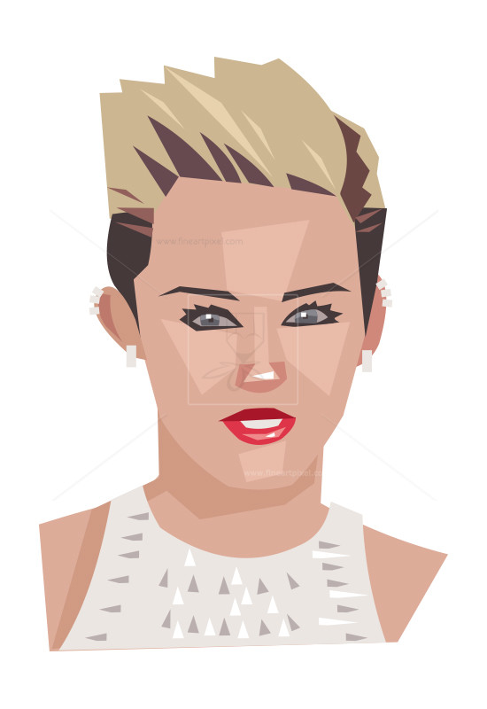 Miley Cyrus | Free vectors, illustrations, graphics, clipart, PNG downloads  | fineartpixel clipartlook.com