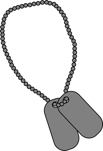 Dog Tags Clip Art At Clker Co