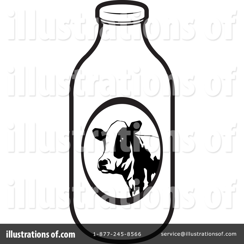 Milk Bottle Clipart #1131339 .