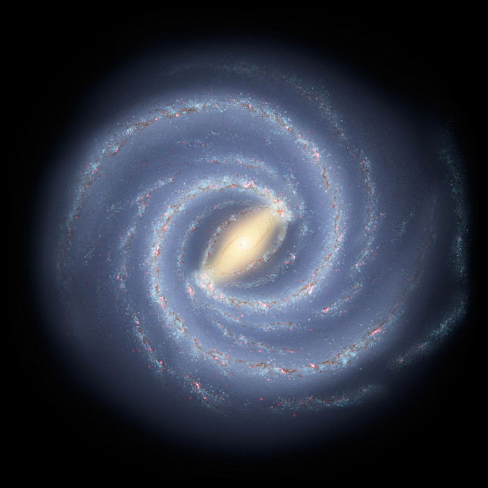 Spiral Galaxy Clipart #1
