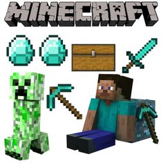 Minecraft cliparts. Minecraft Decal Collection One