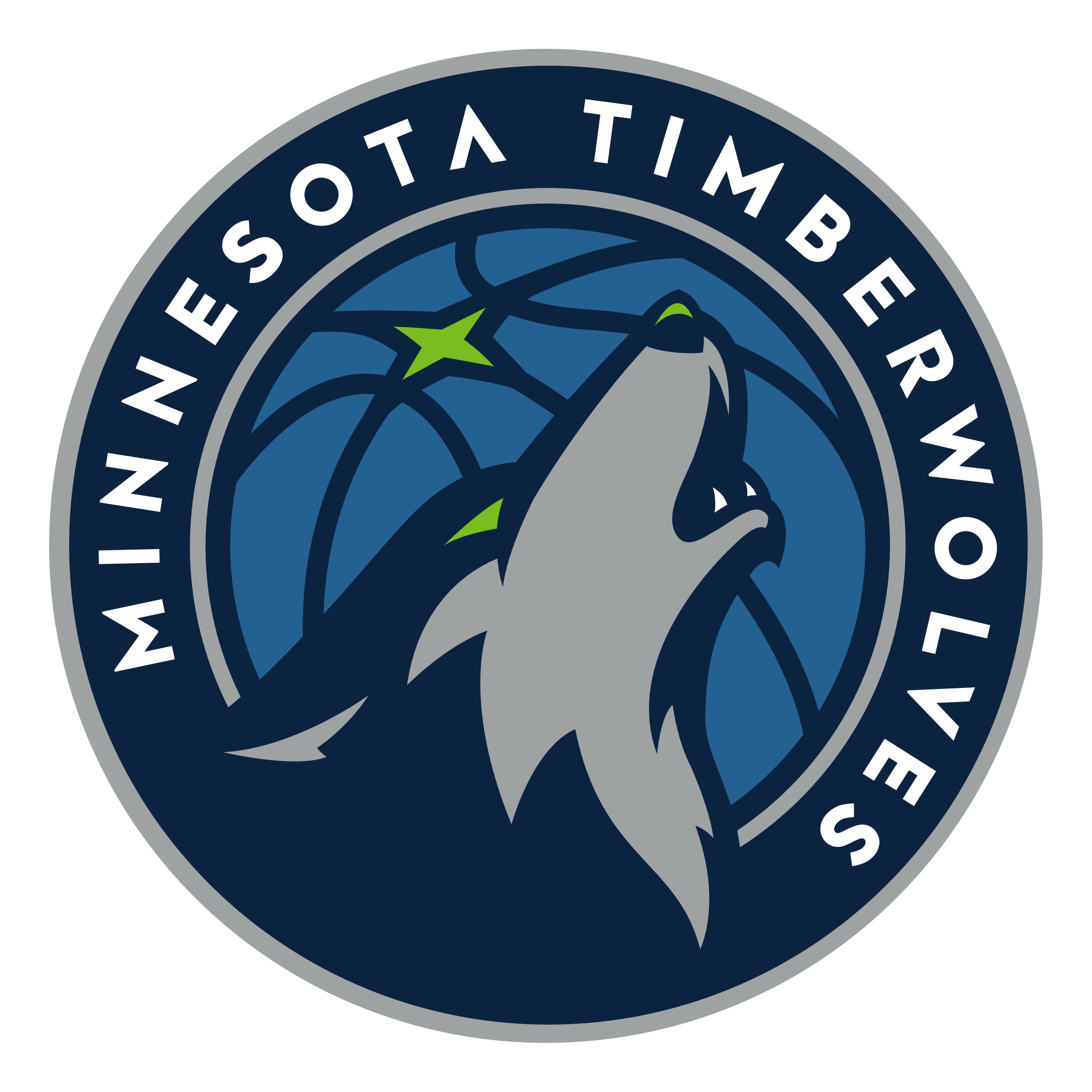 Minnesota Timberwolves logo transparent