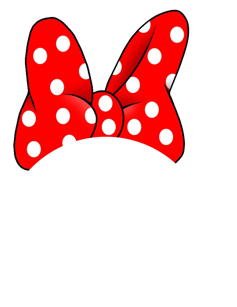 minnie mouse bow clip art - Minnie Mouse Bow Clipart